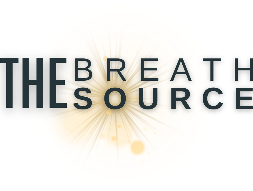 The Breath Source Breathwork App Dark Logo